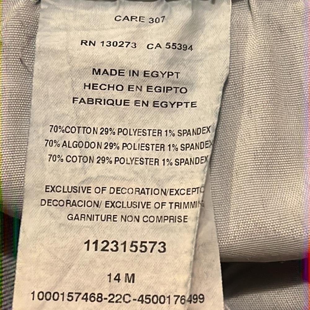 Lee Regular Fit Capri Jeans Mid Rise Women’s size 14 - Picture 6 of 6